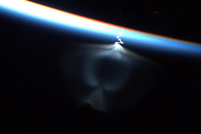 Incredible Photo From The ISS Captures “Space Angel”. What Do You See?