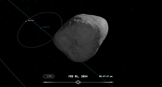 Potentially Hazardous Asteroid 194 Danny DeVitos Wide Will Fly Past Earth Tomorrow